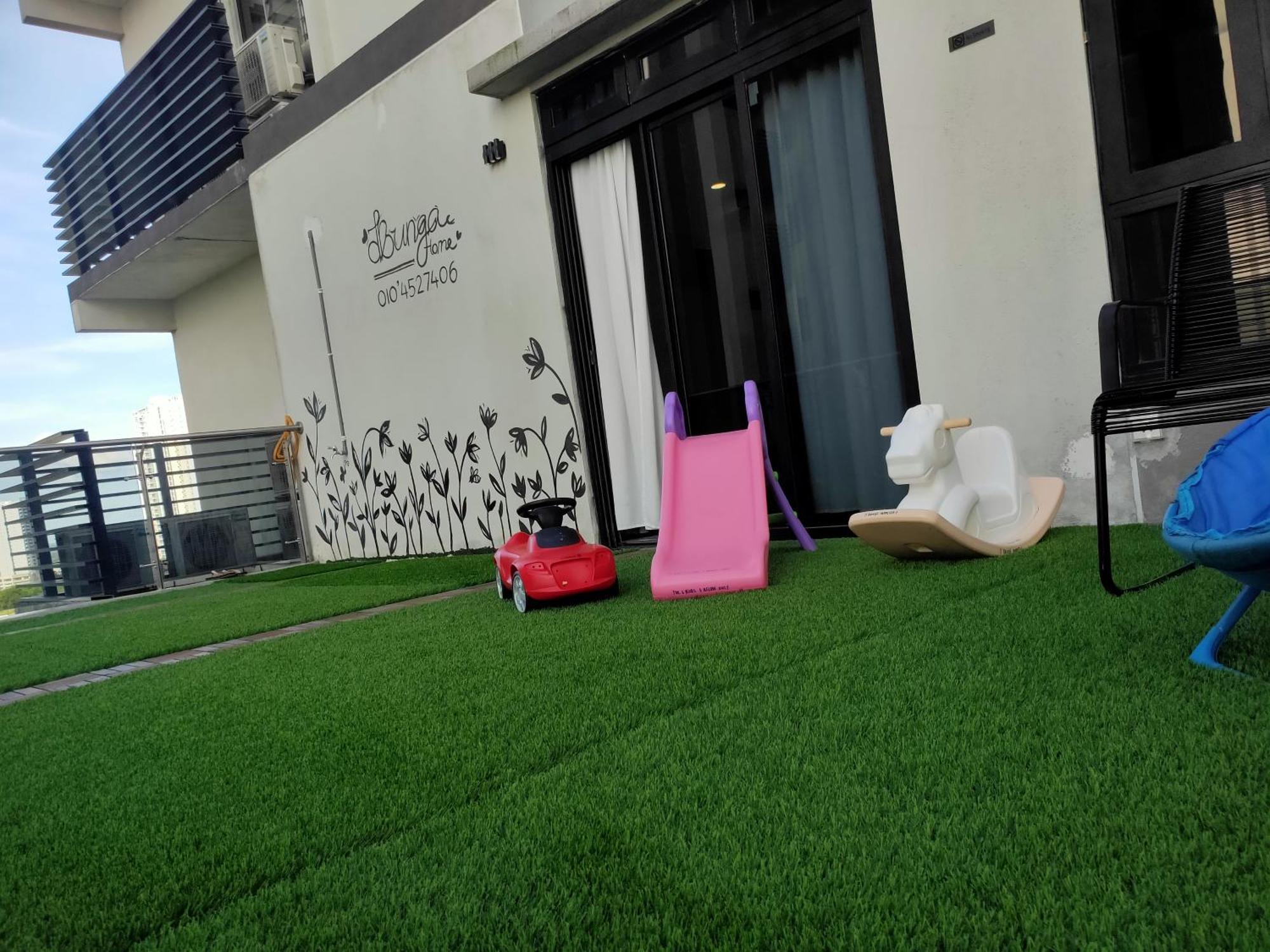 D Bunga مسلم Homestay Pool View Legoland Nusajaya Nusajaya  Zewnętrze zdjęcie